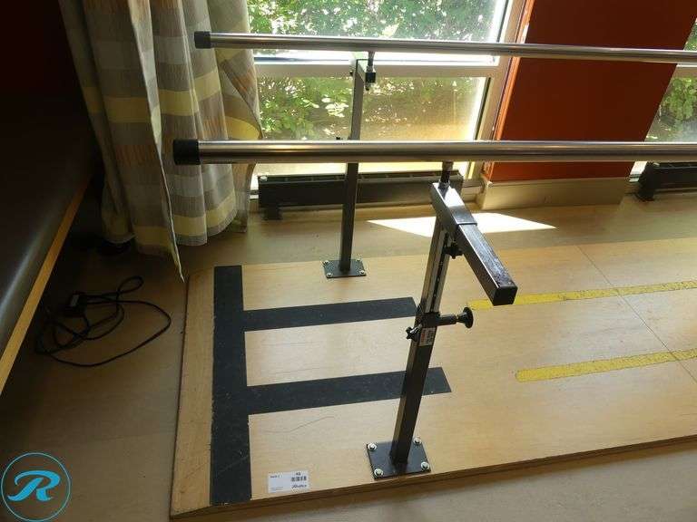 Physical Rehabilitation Parallel Bars, 120" x 38" - Roller Auctions