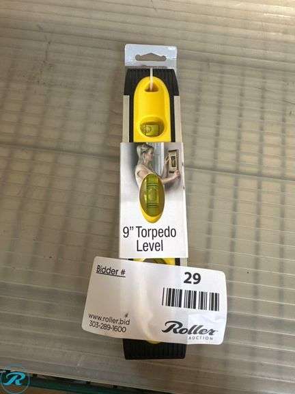 Project Partners 9-Inch Torpedo Level with Rubberized Ends