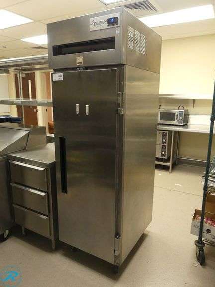 Delfield 6025XL-S Single Door Reach- In Refrigerator on Casters