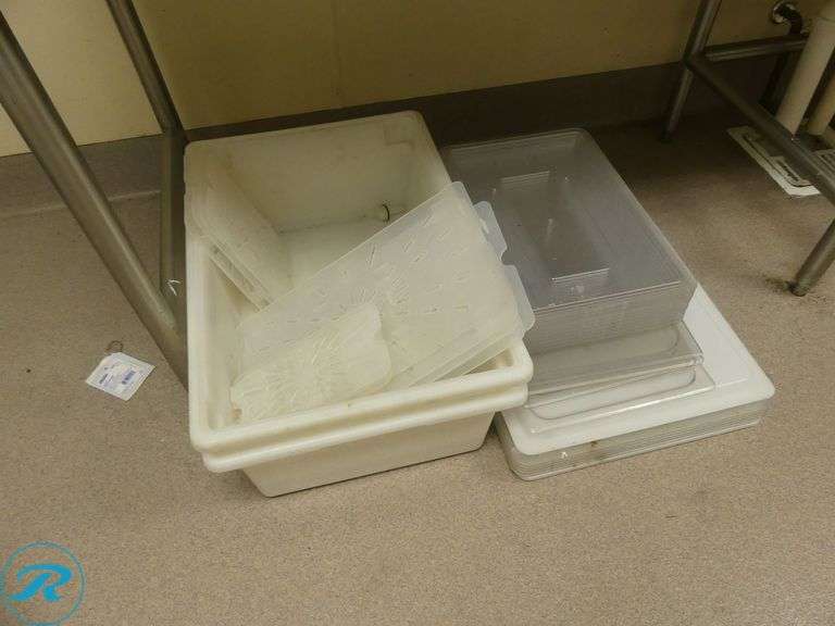 Ingredient Bins, Pitchers and Inserts - Roller Auctions