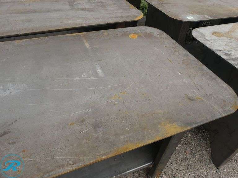 New Kit Containers Steel Welding Table, 57" x 30" - Roller Auctions