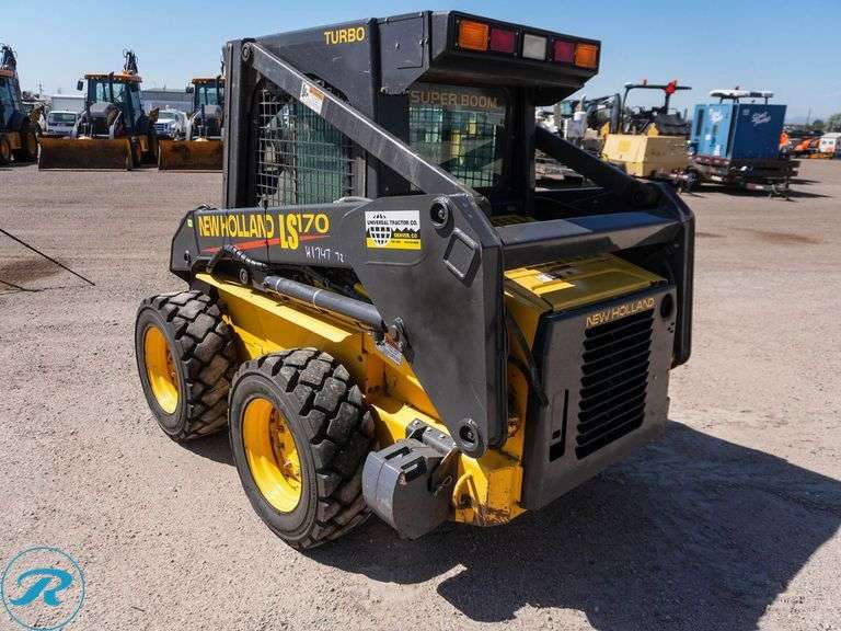 2002 New Holland LS170 Skid Steer Loader - Roller Auctions