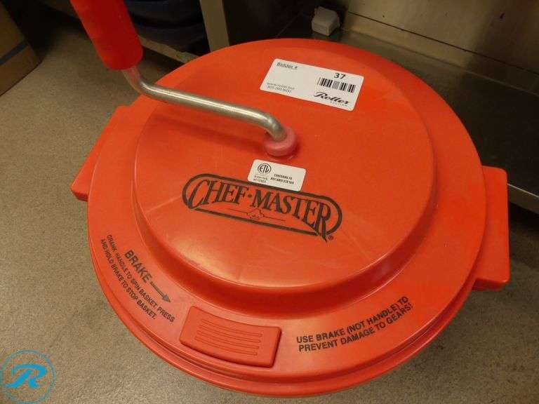 Chef-Master Salad Spinner - Roller Auctions