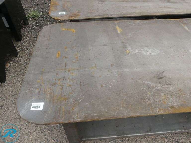 New Kit Containers Steel Welding Table, 57" x 30" - Roller Auctions