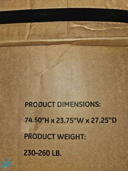 GE GUD24ESSMWW Electric Laundry Center, 74.50″H x 23.75″W x 27.25″D - Roller Auctions