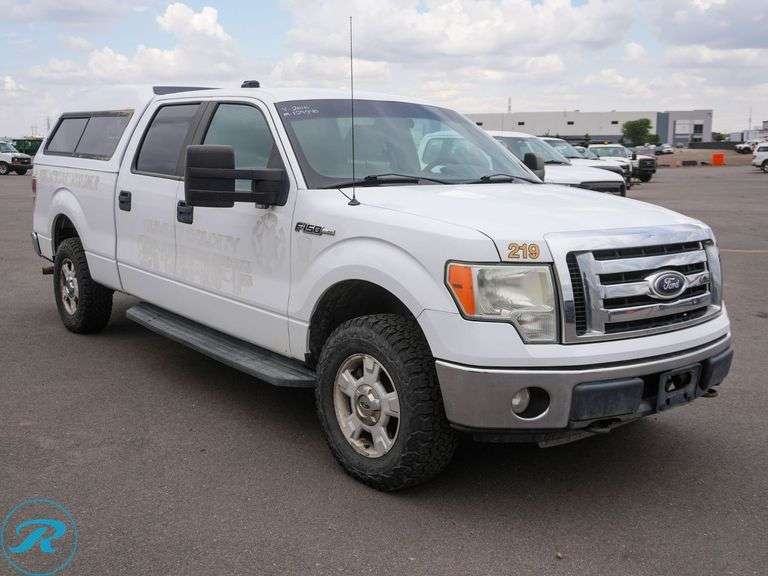 2010 Ford F150 XLT 4WD Crew Cab Pickup - Roller Auctions