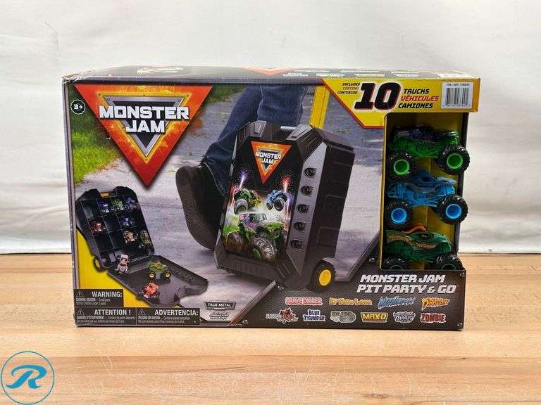 Monster Jam Pit Party & Go- New - Roller Auctions