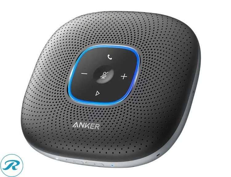 Anker - PowerConf Bluetooth and USB Speakerphone Conference Speaker, Black - New - Roller Auctions