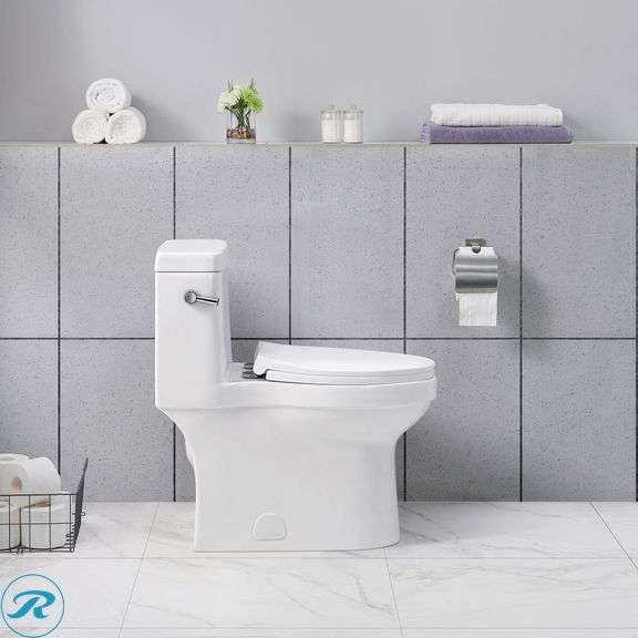 OVE Decors Sabine One Piece Toilet - New - Roller Auctions