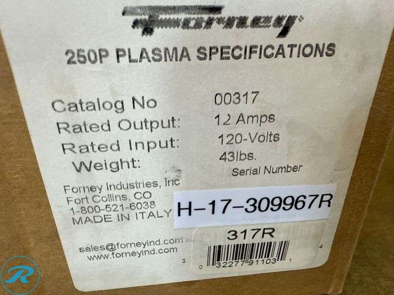 Forney 190 MP Multi-Process Welder 120V/230V - Roller Auctions