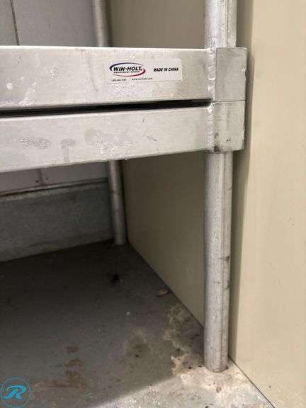 Win-Holt 5-Tier Aluminum Storage Rack, 60” x 20” x 68”H - Roller Auctions
