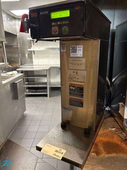 Bunn Axiom-DV-APS Digital Brewer with Stainless Steel Housing - Roller Auctions