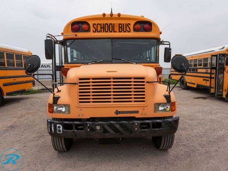 1999 Blue Bird 3800 International RWD 65-Passenger School Bus - Roller Auctions