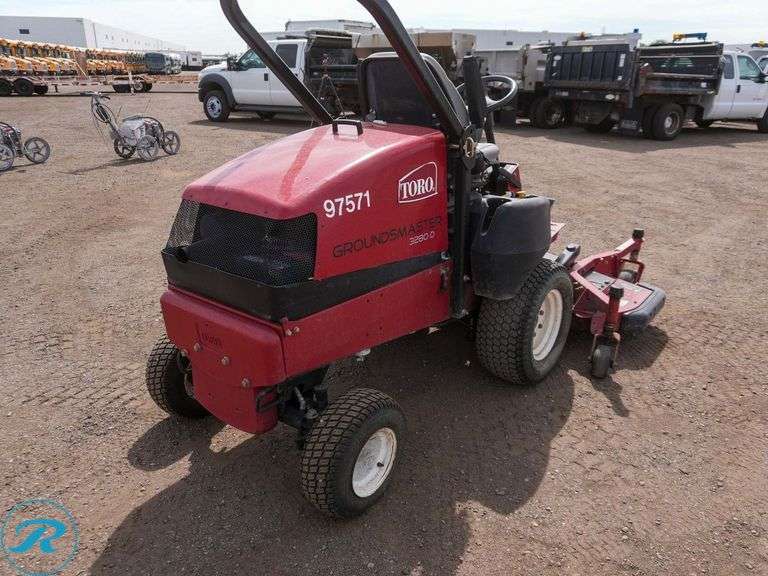 Toro Groundsmaster 3280-D Ride-On Mower - Roller Auctions