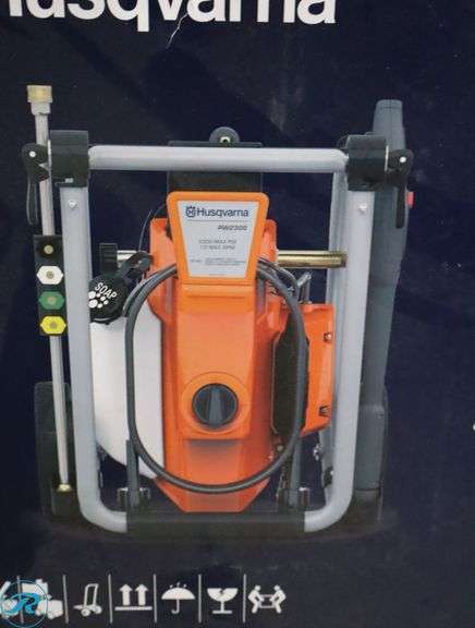 Husqvarna Electric PW 2300 Pressure  Washer - Like New/Return Reason: Leaking - Roller Auctions