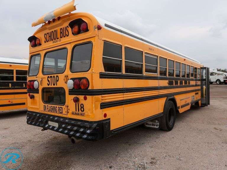 1999 Blue Bird 3800 International RWD 65-Passenger School Bus - Roller Auctions