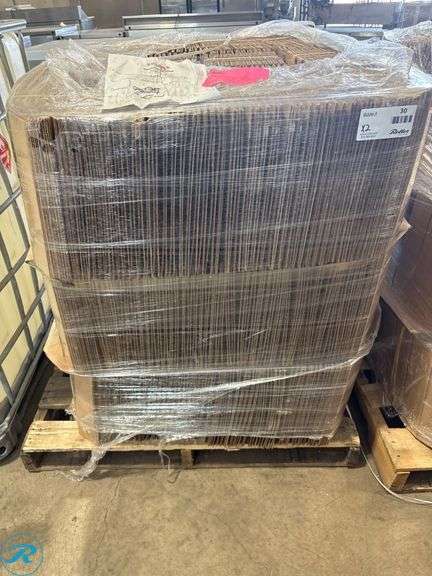 (2) Pallets of Liquor Bottle Partitions, 9” x 12” x 12”H, 12 Compartments - Roller Auctions