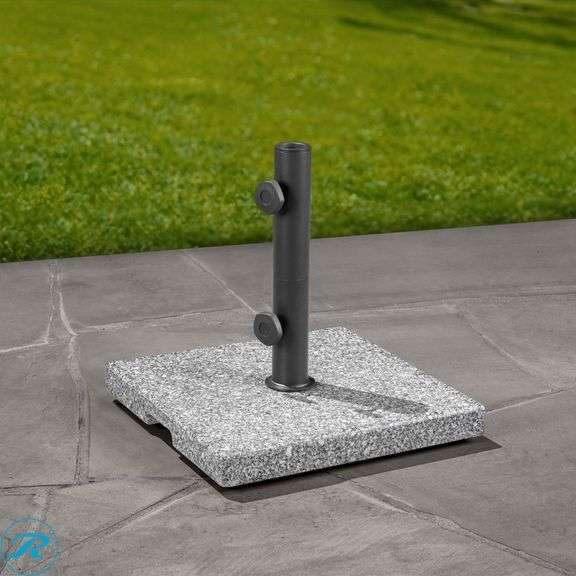 SunVilla Pembrooke 59.5 lb. Granite Umbrella Base - New - Roller Auctions