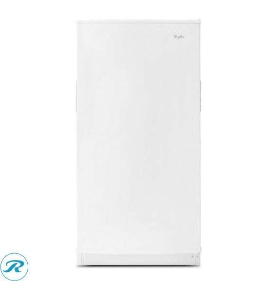 (1) Display Model- Whirlpool 15.7-cu ft Frost-free Upright Freezer ( White ) (Some Minor scratches See PHOTOS)