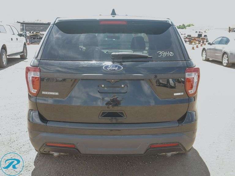 2018 Ford Explorer AWD Police Interceptor SUV - Roller Auctions