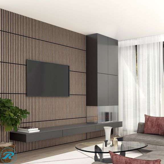Artika Sonolok Sound-Absorbing Slatted Panel Kit - New - Roller Auctions
