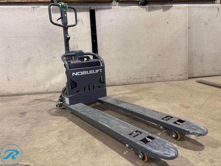 Noblelift SPTE33Li-2148 Electric Pallet Jack with 3300 lb Capacity, 48V - Roller Auctions