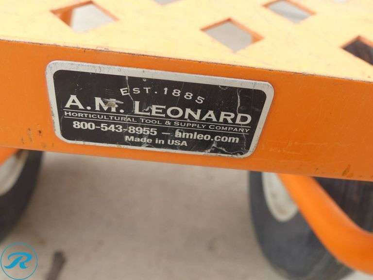 A.M. Leonard 4-Wheel Nursery Cart - Roller Auctions
