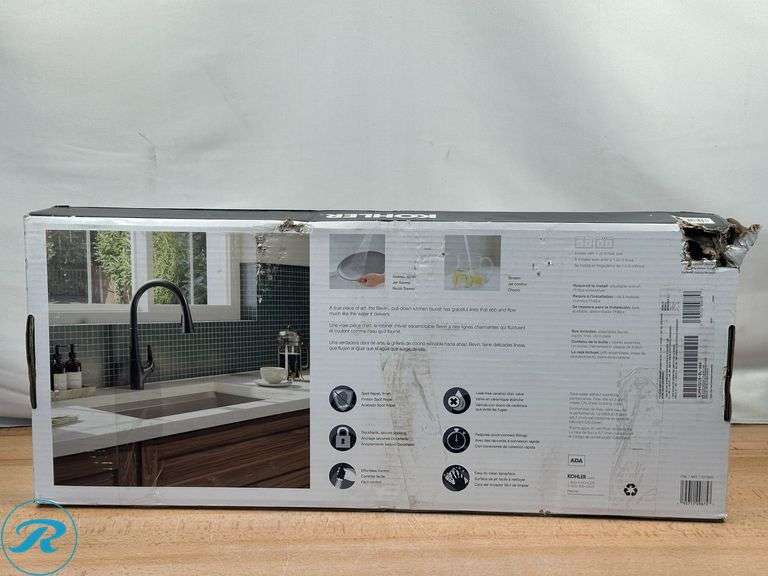 Kohler Bevin Pull-Down Kitchen Faucet- Like New - Roller Auctions