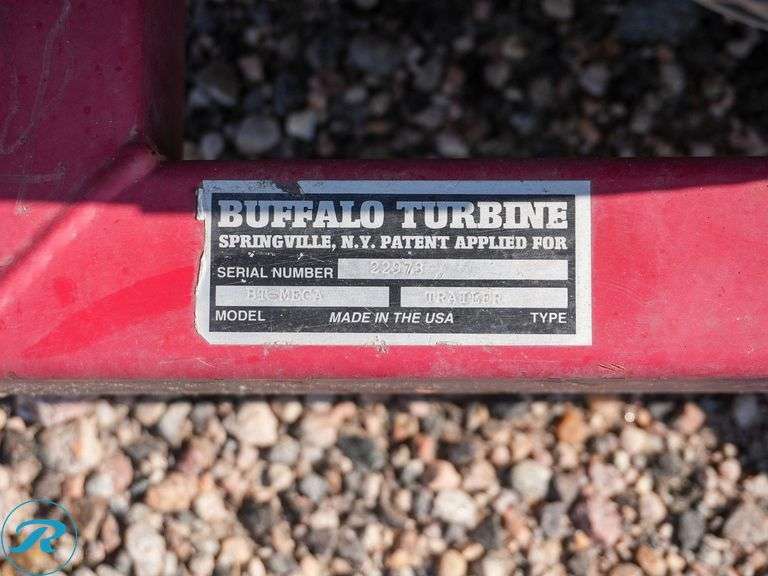 Buffalo Turbine Cyclone KB Debris Blower with Kohler CH1000 Engine And 2in Ball Hitch, Not a Titled Unit - Roller Auctions