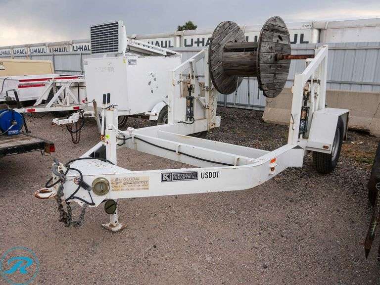 2008 Kiefer Built S/A Cable Placing Trailer - Roller Auctions