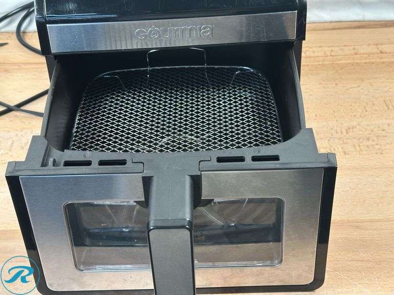 Gourmia 8-Quart Digital Air Fryer with Window & Light- Used; Cuisinart Custom Select 4-slice Toaster- Used - Roller Auctions