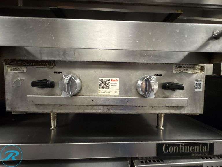 Southbend Model P24N-BB Countertop Gas Hot Plate, 24in - Roller Auctions