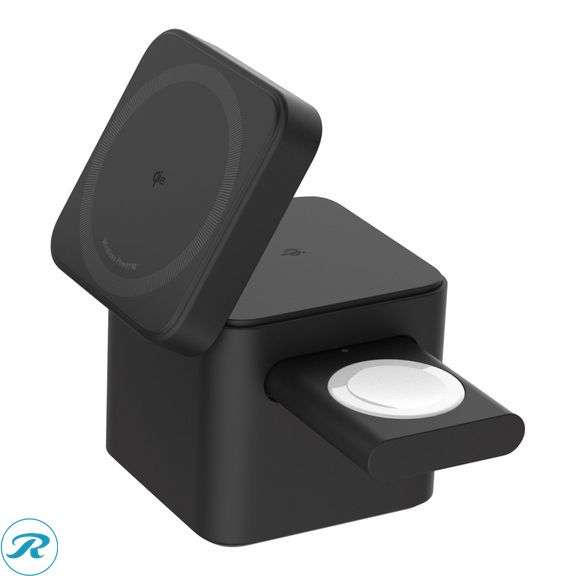 (2) Anker MagGo Magnetic 3-in-1 Wireless Charging Stand - Like New - Roller Auctions