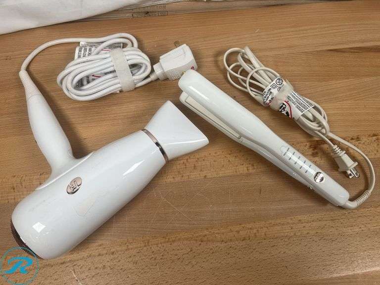 T3 Featherweight Styleplus Professional Hair Dryer- Used; T3 Flatiron- Used