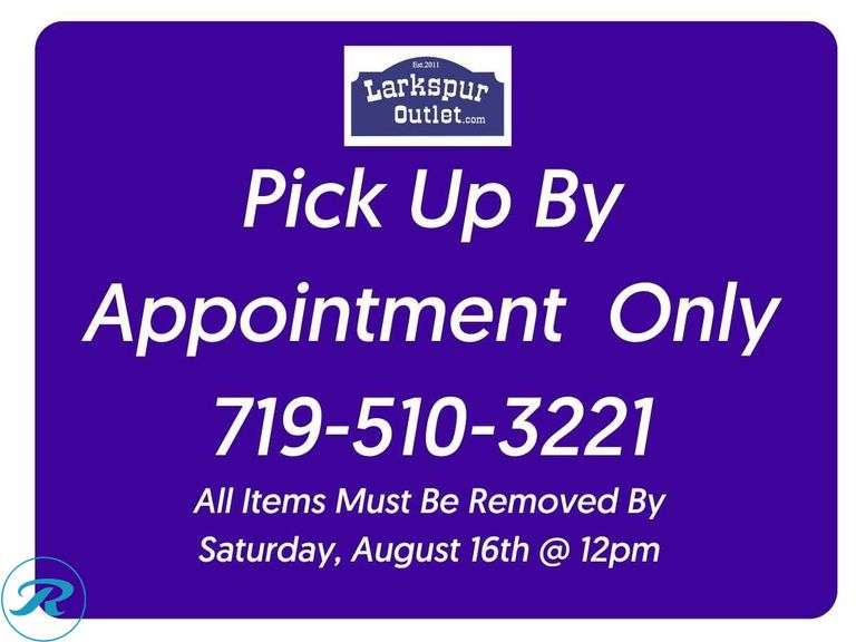 Schedule Your Removal Time Directly With Larkspur Outlet!