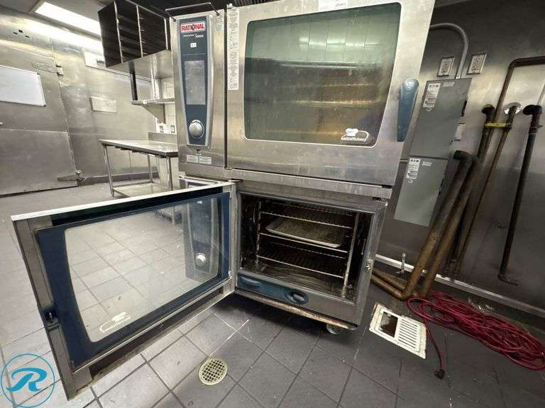 Rational SCC WE 62 Self-Cooking Double Deck Combi Oven, 3ph - Roller Auctions