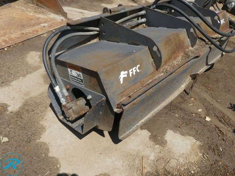 FFC Hydraulic Rototiller Attachment To Fit Skid Steer Loader, 60" - Roller Auctions
