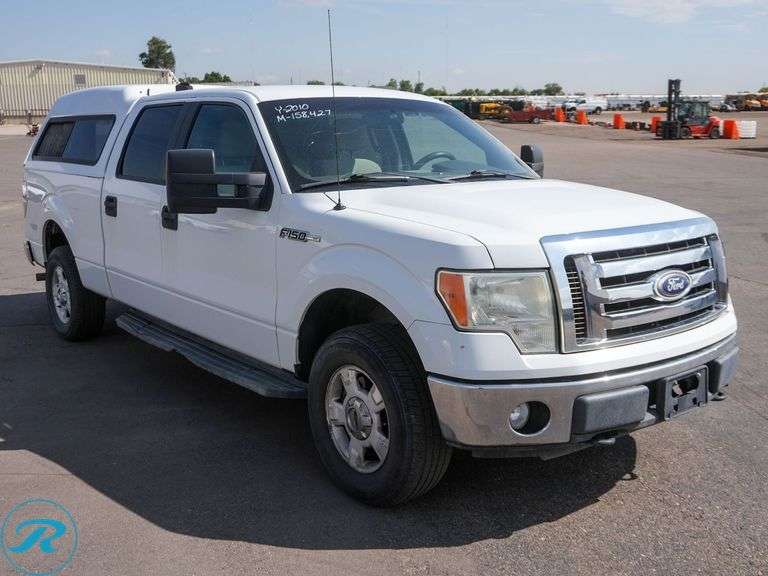 2010 Ford F150 XLT 4WD Crew Cab Pickup - Roller Auctions
