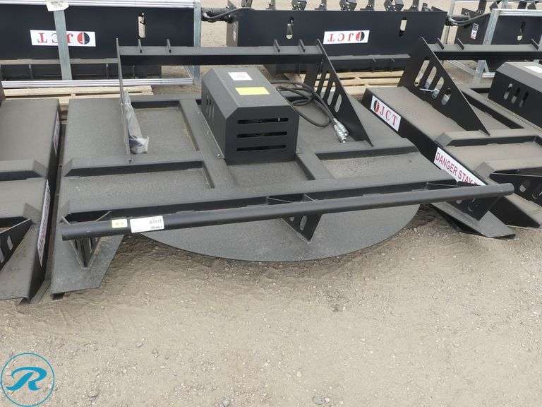 New JCT Hydraulic Brush Cutter Attachment To Fit Skid Steer Loader, 72" - Roller Auctions