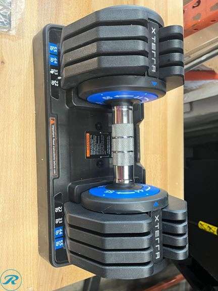 Xterra Adjustable Dumbbell - New - No Box - Roller Auctions