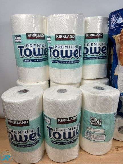 (30 Rolls) Charmin Ultra Soft Bath Tissue- New/ Damaged Package; (9)Kirkland Signature Paper Towels- New - Roller Auctions