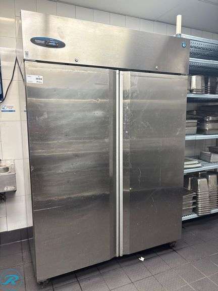 Hoshizaki CF2S-FS 2-Door Reach In Freezer On Casters - Roller Auctions