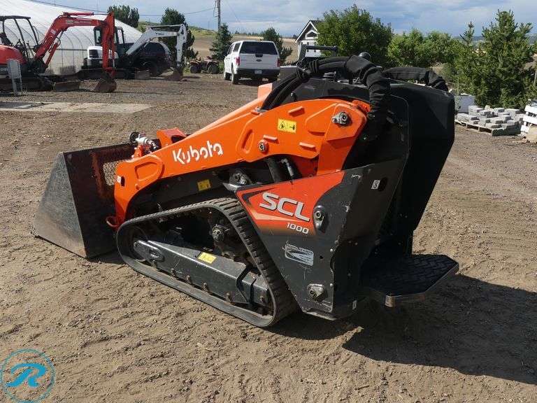 2021 Kubota SCL1000 Mini Skid Steer Loader - Roller Auctions