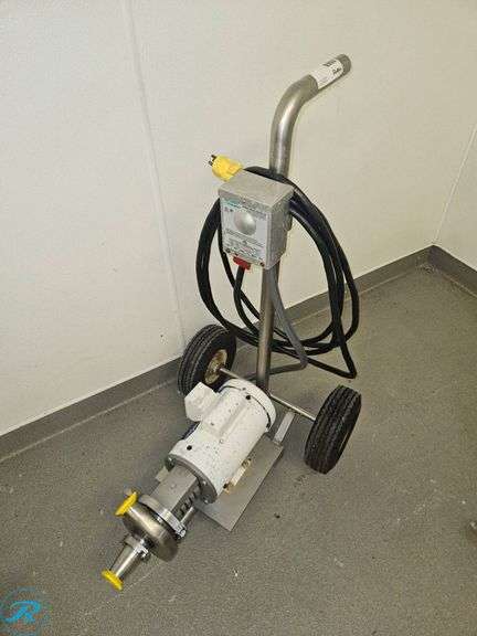 Ampco Pump With Baldor Washdown Duty Motor and Bryant Manual Motor Controller