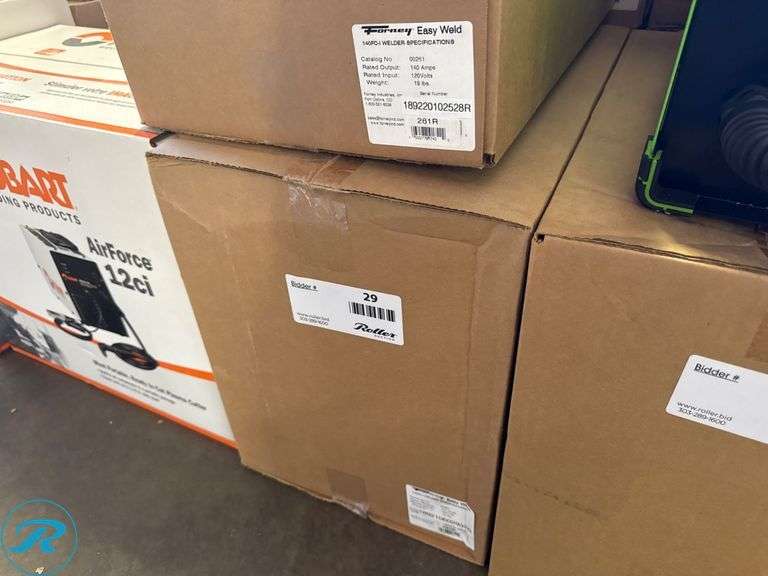 Forney Easy Weld 140 FC-i Flux-Core Wire Welder, 120V, 19 lbs - Roller Auctions