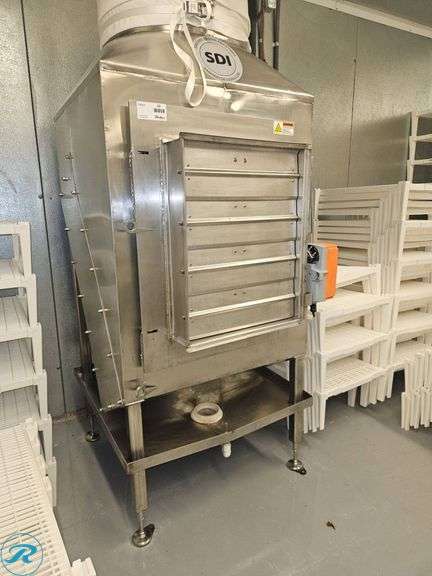 SDI Stainless Steel Commercial Ventilation System With Automated Dampers - Roller Auctions