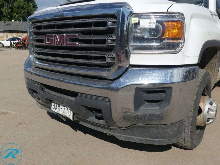 2019  GMC  3500 HD  4WD  Flatbed Truck - Roller Auctions