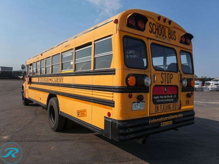 2003 Blue Bird 3800 International RWD 53-Passenger School Bus - Roller Auctions