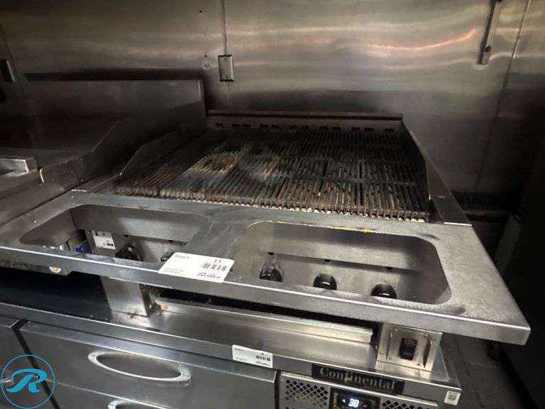 Garland HEEGM36CL Gas Countertop Charbroiler, 36in - Roller Auctions
