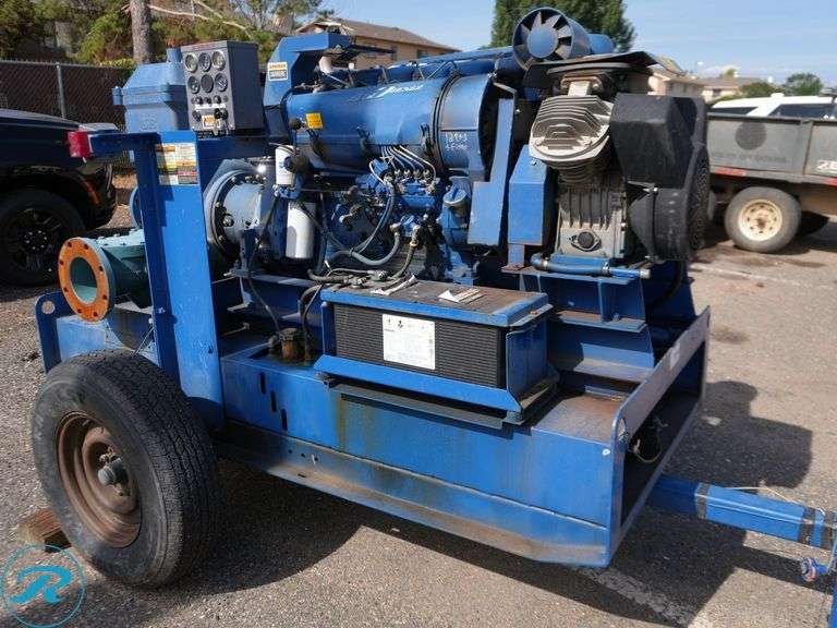 1997  Gorman Rupp  PA6A60-F5L   S/A Towable Pump - Roller Auctions